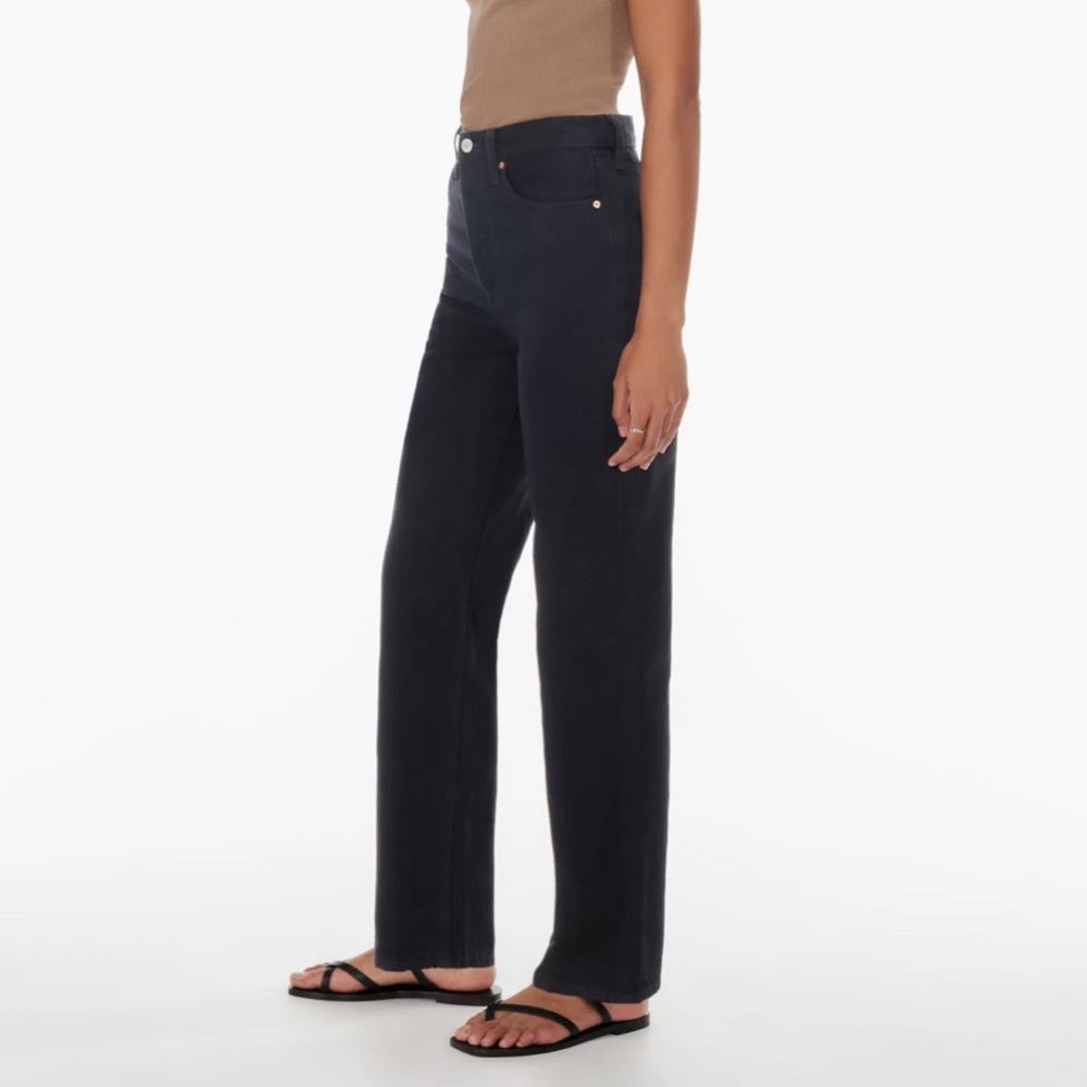 Aritzia Denim Forum The Joni High Rise Loose in Black